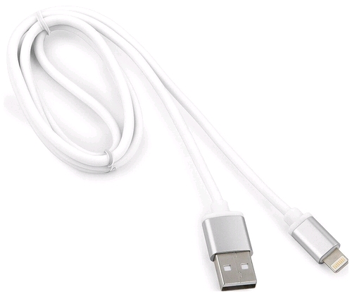 USB  2.0  AM/Lightning 1.0м Belsis BW1437/1.8 white Кабель
