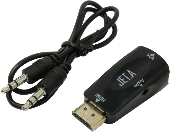 Переходник HDMI- VGA Jet.A JA-HV01 Адаптер
