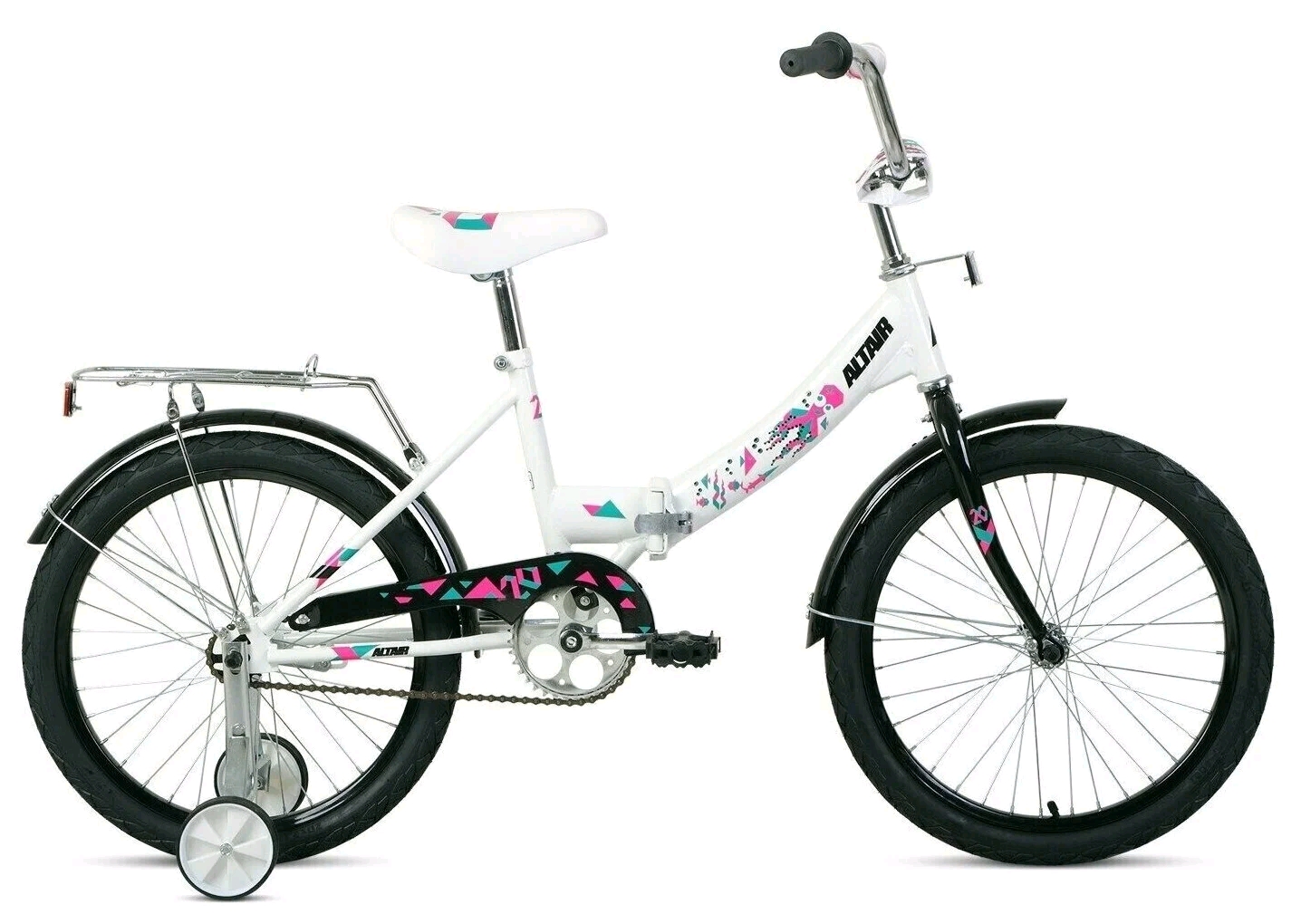 20 ALTAIR CITY KIDS 20 COMPACT (20" 1 ск. рост. 13" скл.) 2022, серый, IBK22AL20033 Велосипед велосипед