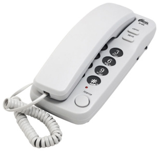 Ritmix RT-100 grey Телефон проводной