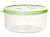 Контейнер пл 0,5л для продуктов круглый Verona светло-зелен посуда для СВЧ