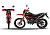 VMC ENDURO 300 (CG250, 21/18) Масл.охлаждение с ЭПТС (арт.24178), RED/WHITE Мотоцикл